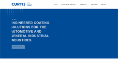Desktop Screenshot of curtismetal.com